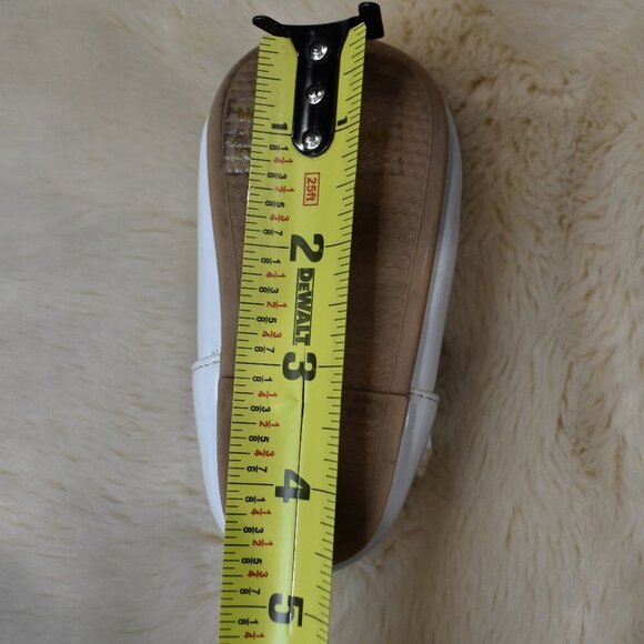 Baby Girls White Dress Shoes Size 3 - Picture 11 of 11